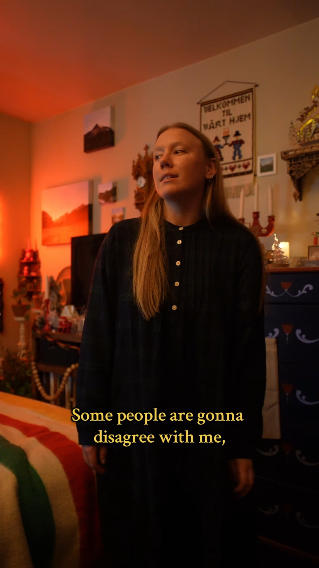 It’s a Scandinavian Christmas 🎄 Cozy flannel nightgown for cold nights and cozy Christmas decorations with rosemaling folk art. 

#LTKHoliday #LTKGiftGuide #LTKSeasonal