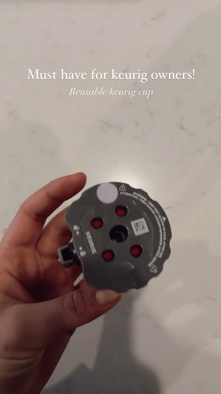 A must have for keurig coffee people. Reusable and can add your own grounds. Kitchen tools. Home.

#LTKhome #LTKFind