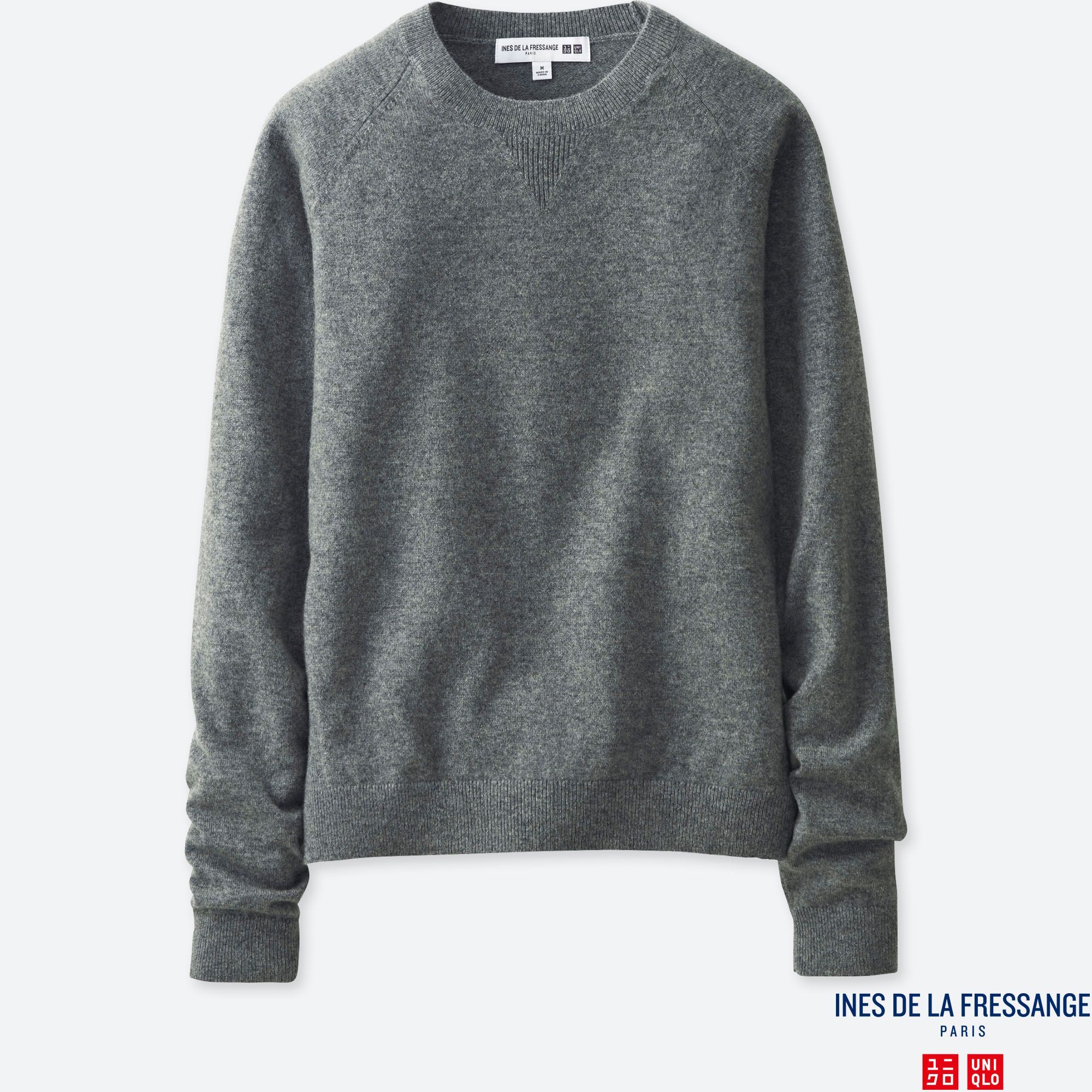 WOMEN CASHMERE CREWNECK SWEATER (INES DE LA FRESSANGE) | UNIQLO (US)