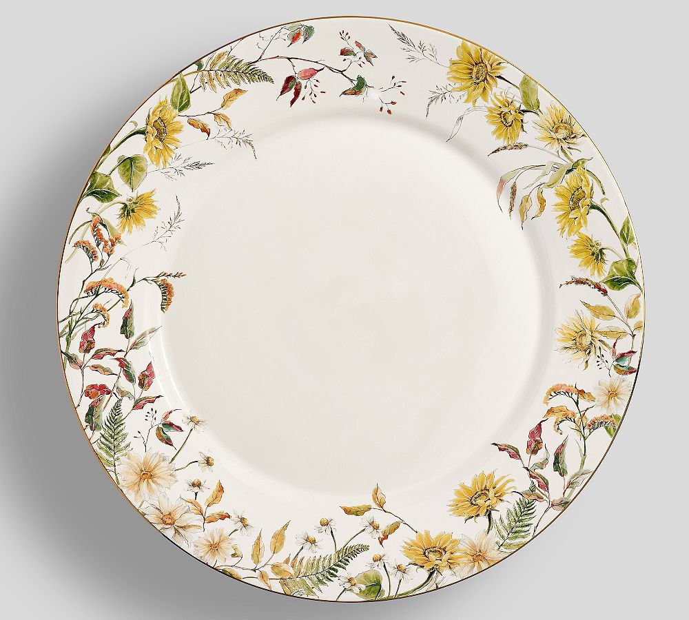 Bedford Harvest Chargers, Set of 4 - Multi | Pottery Barn (US)