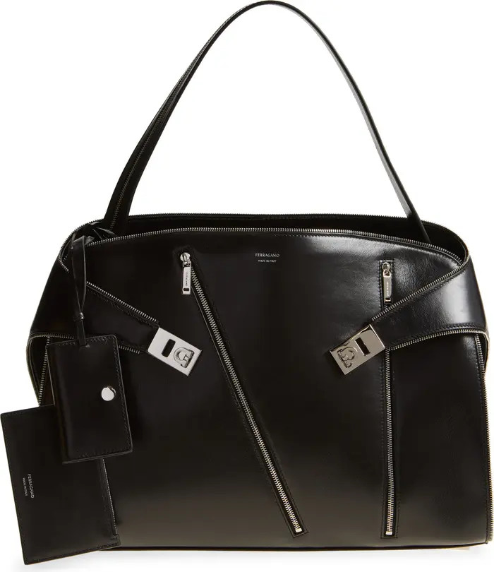 Medium Hug Multizip Shoulder Bag | Nordstrom