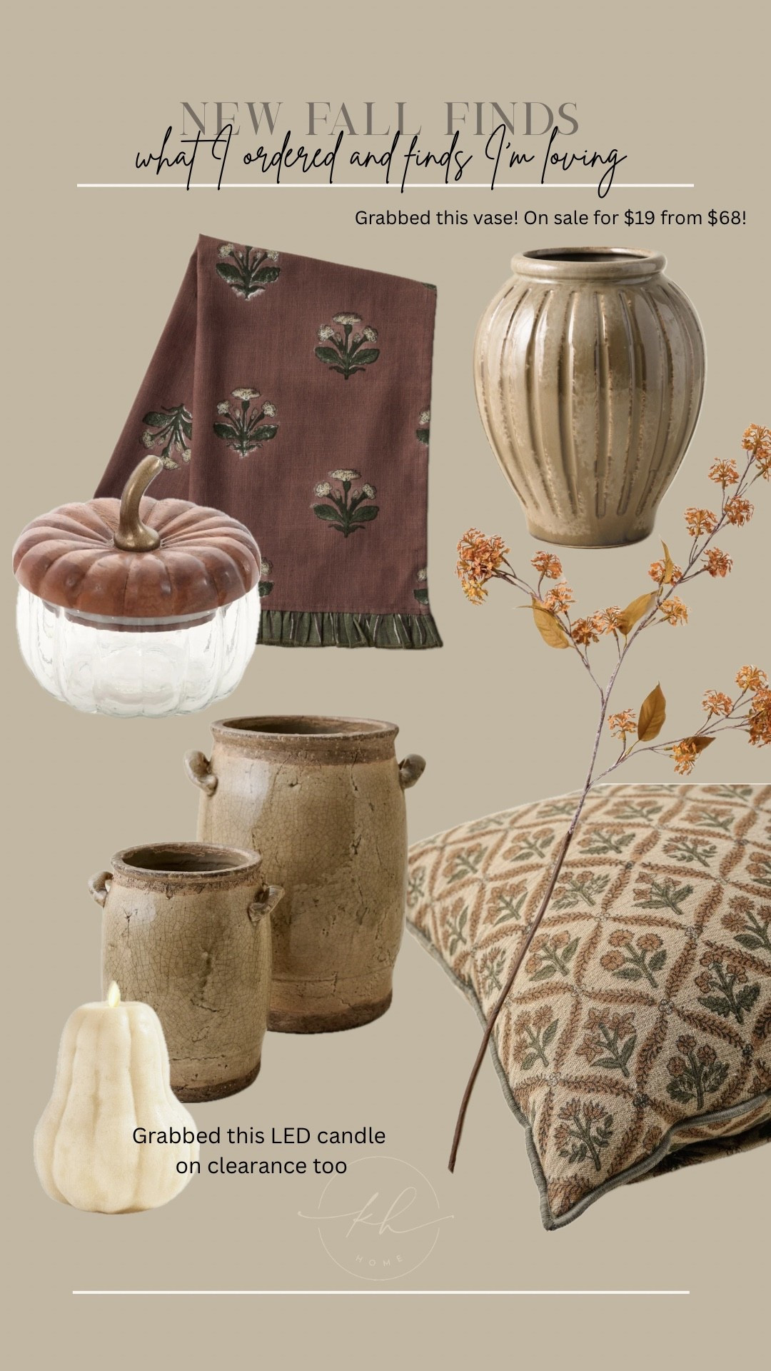 New Fall Finds I've purchased or love!