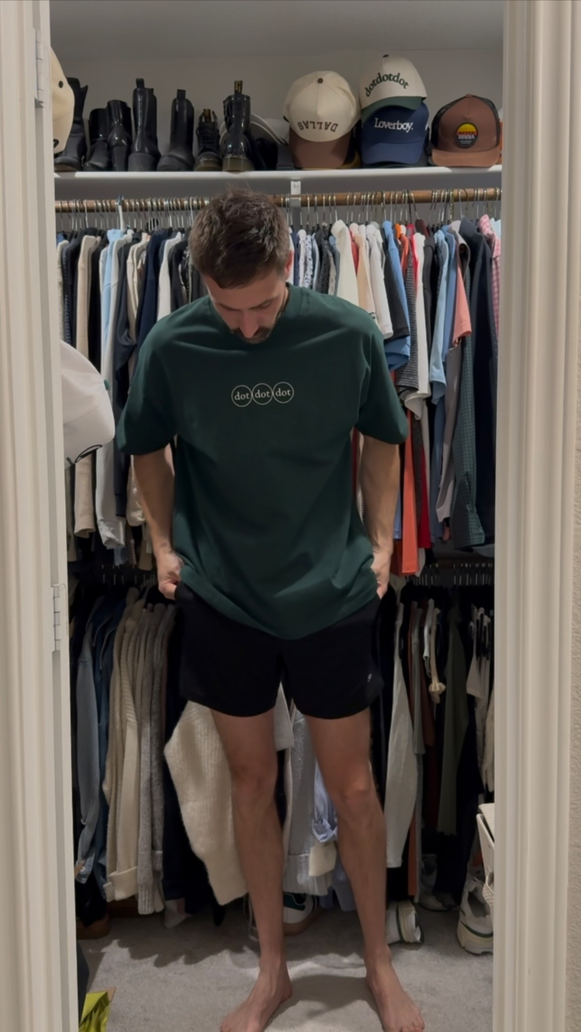 At home chill vibes. Really cool shirt I got from a friend “@dotdotdotbykook” on IG. Brand is sick … link is on his IG! 

#LTKActive #LTKMens