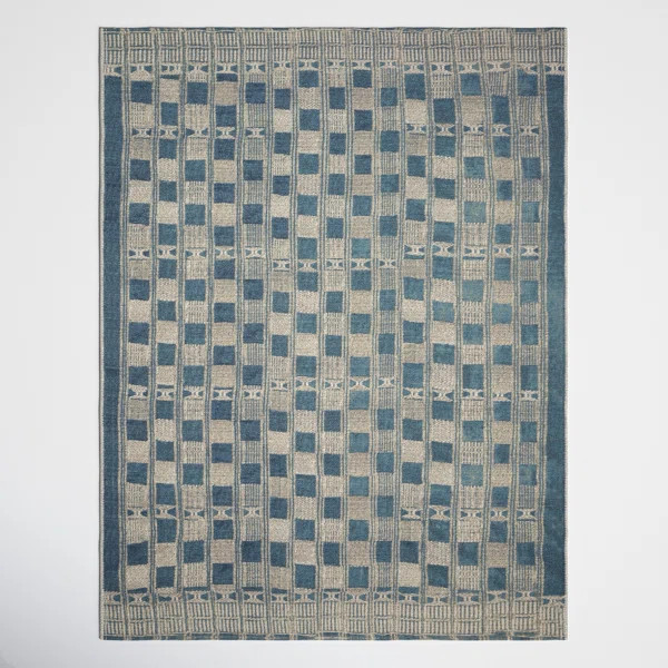 Homer Blue/Ivory Indoor/Outdoor Rug | Wayfair North America
