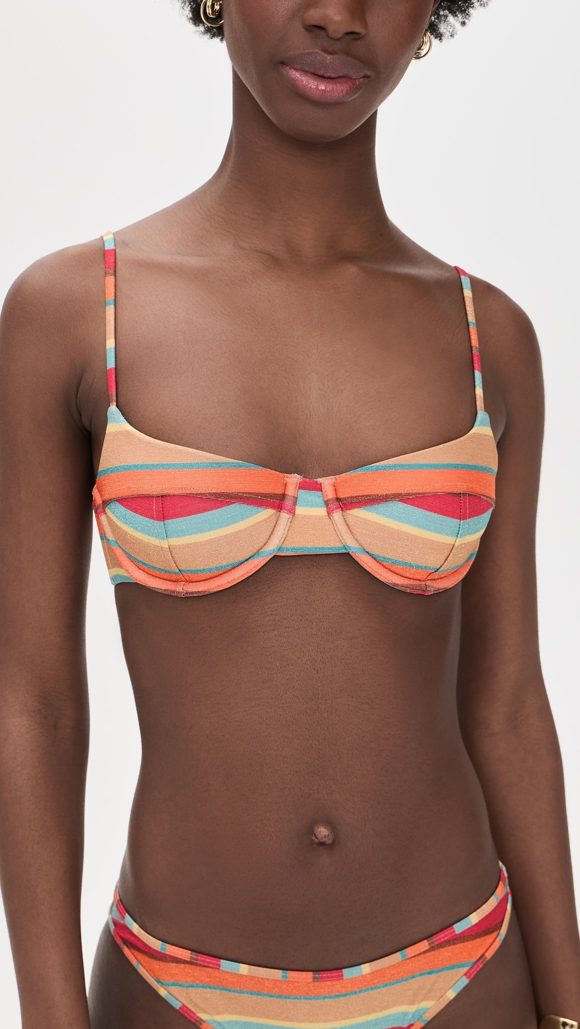 Striped Mona Bikini Top | Shopbop