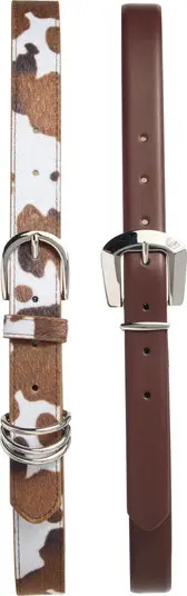 Vince Camuto Assorted Set of 2 Belts | Nordstromrack | Nordstrom Rack