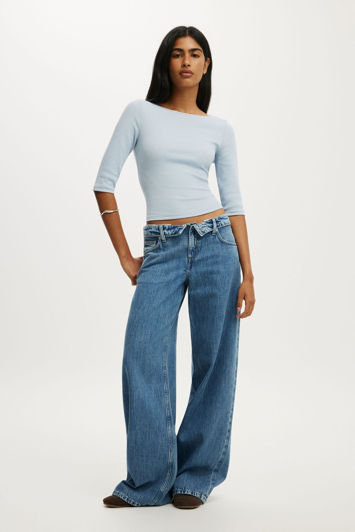 Low Rise Wide Jean | Cotton On (ANZ)