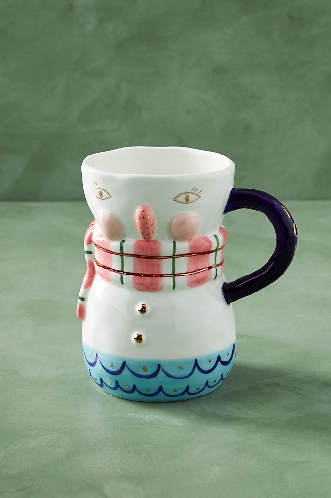 BIRDCANFOX Joyeux Noel Mug | Anthropologie (US)