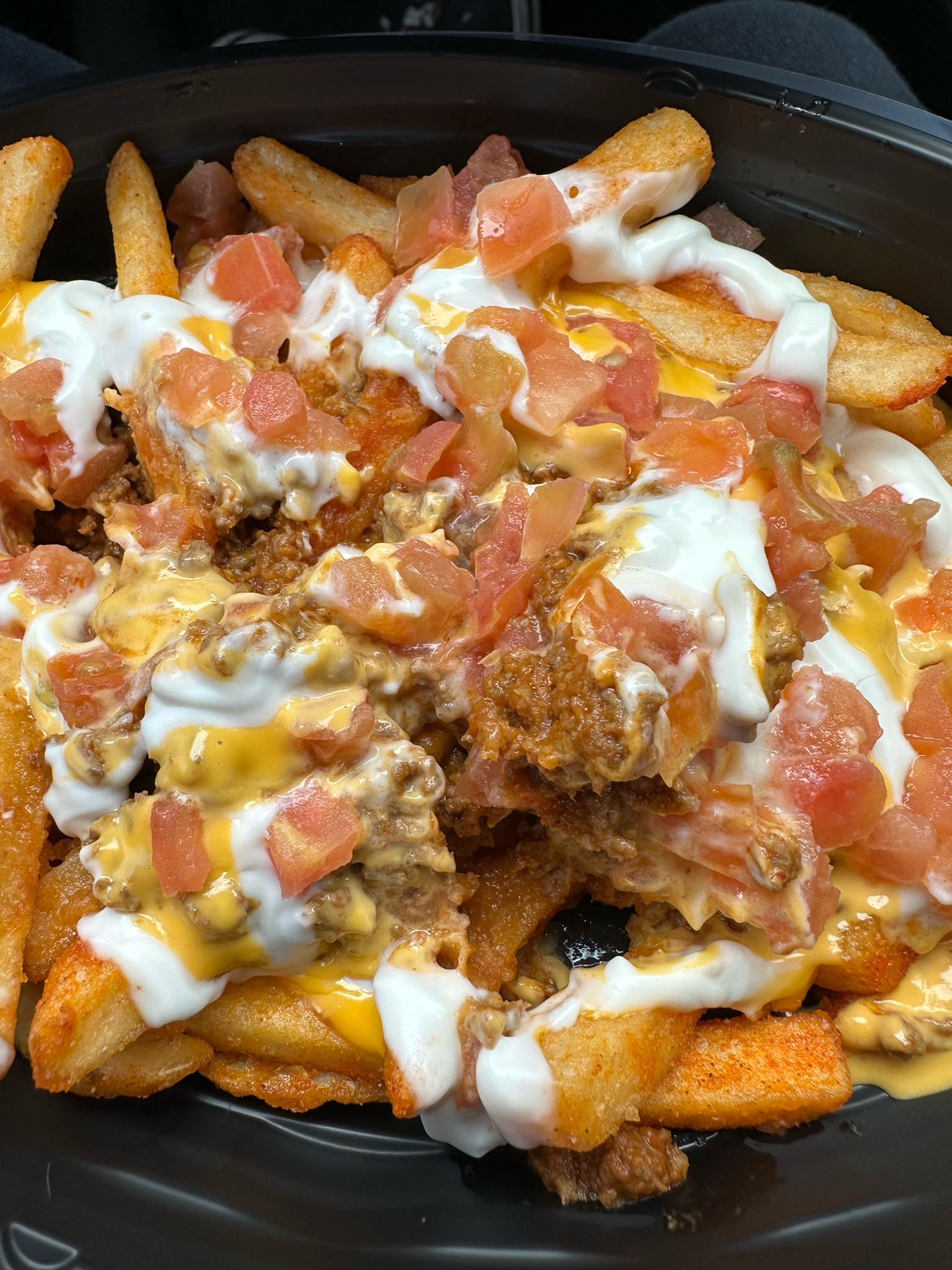 When Taco Bell makes your nachos fries when that menu ended over a year ago # #tacobell #nachosfries #cravingg