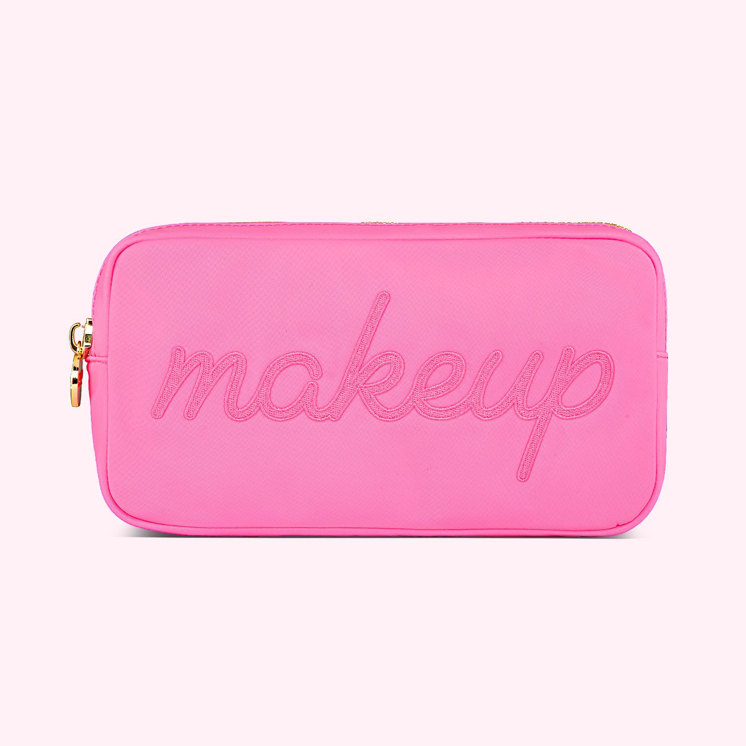 "Makeup" Embroidered Small Pouch | Stoney Clover Lane | Stoney Clover Lane