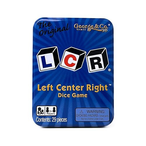 LCR® Left Center Right™ Dice Game - Blue Tin | Amazon (US)