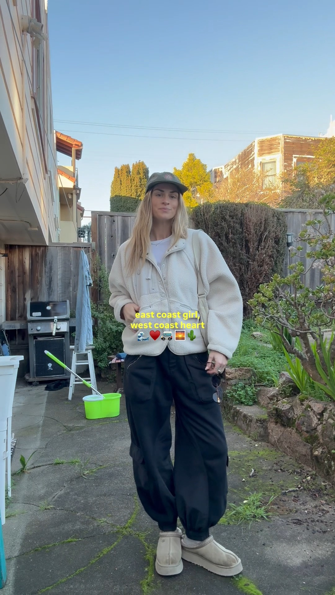 wearing a M in the fleece & pants! (both fit oversized, i prob should’ve done a small 🤷‍♀️), hat is vans from years ago! 

#LTKFindsUnder100 #LTKdayinmylife #LTKootd