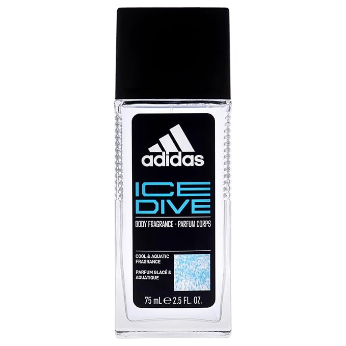 Adidas Ice Dive Body Fragrance 2.5 fl oz (Pack of 1), Notes of Lavender, Sandalwood, and Vanilla,... | Amazon (US)