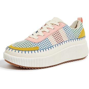 Amazon.com | LUCKY STEP Women's Running Shoes Knit Non Slip Walking Trainers Casual Breathable Li... | Amazon (US)