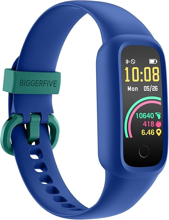 BIGGERFIVE Vigor 2 L Kids Fitness Tracker Watch for Boys Girls Ages 5-15, Activity Tracker, Heart... | Amazon (US)
