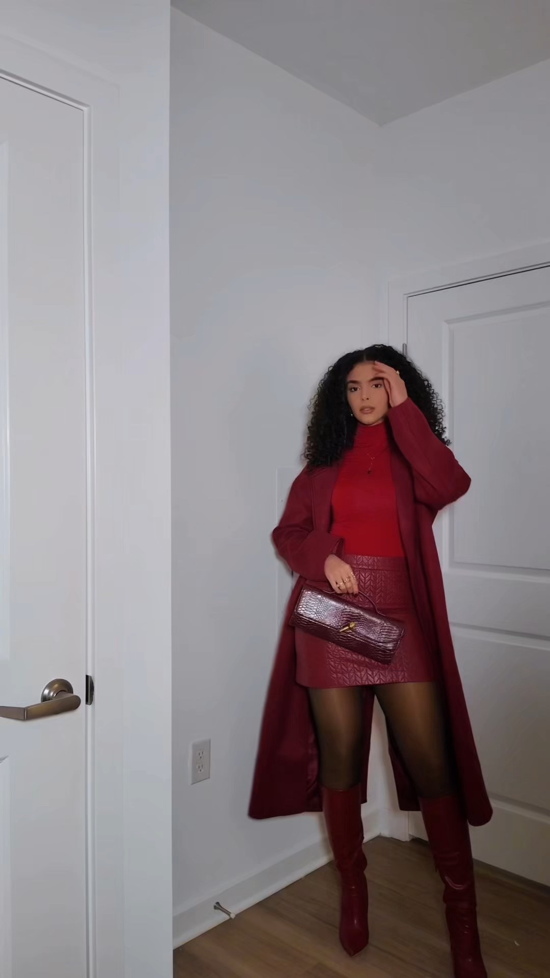 Burgundy look 📍

#LTKootd