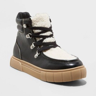 Women's Kimber Sherpa Tongue Boots - Universal Thread™ | Target