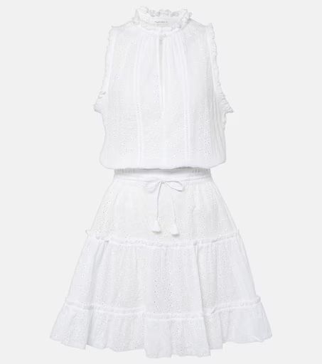 Clara tiered cotton minidress | Mytheresa (US/CA)