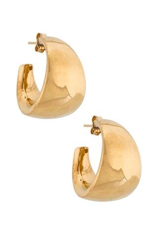 Amber Sceats X Jade Tunchy Praiano Earrings in Gold from Revolve.com | Revolve Clothing (Global)