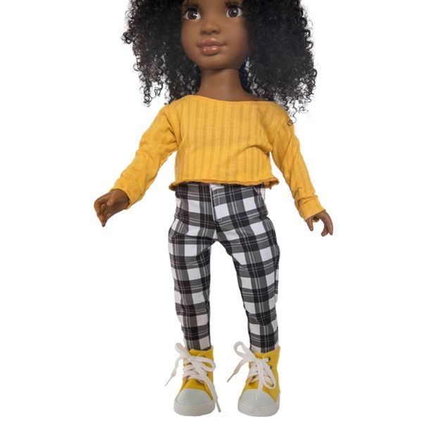 Healthy Roots Fall Plaid Outfit for Dolls | Target