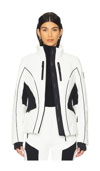 Mackage Sandra Ski Jacket in White. - size M | Revolve Clothing (Global)