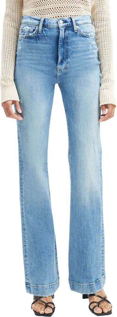 Dojo Ultrahigh Waist Flare Leg Jeans | Nordstrom
