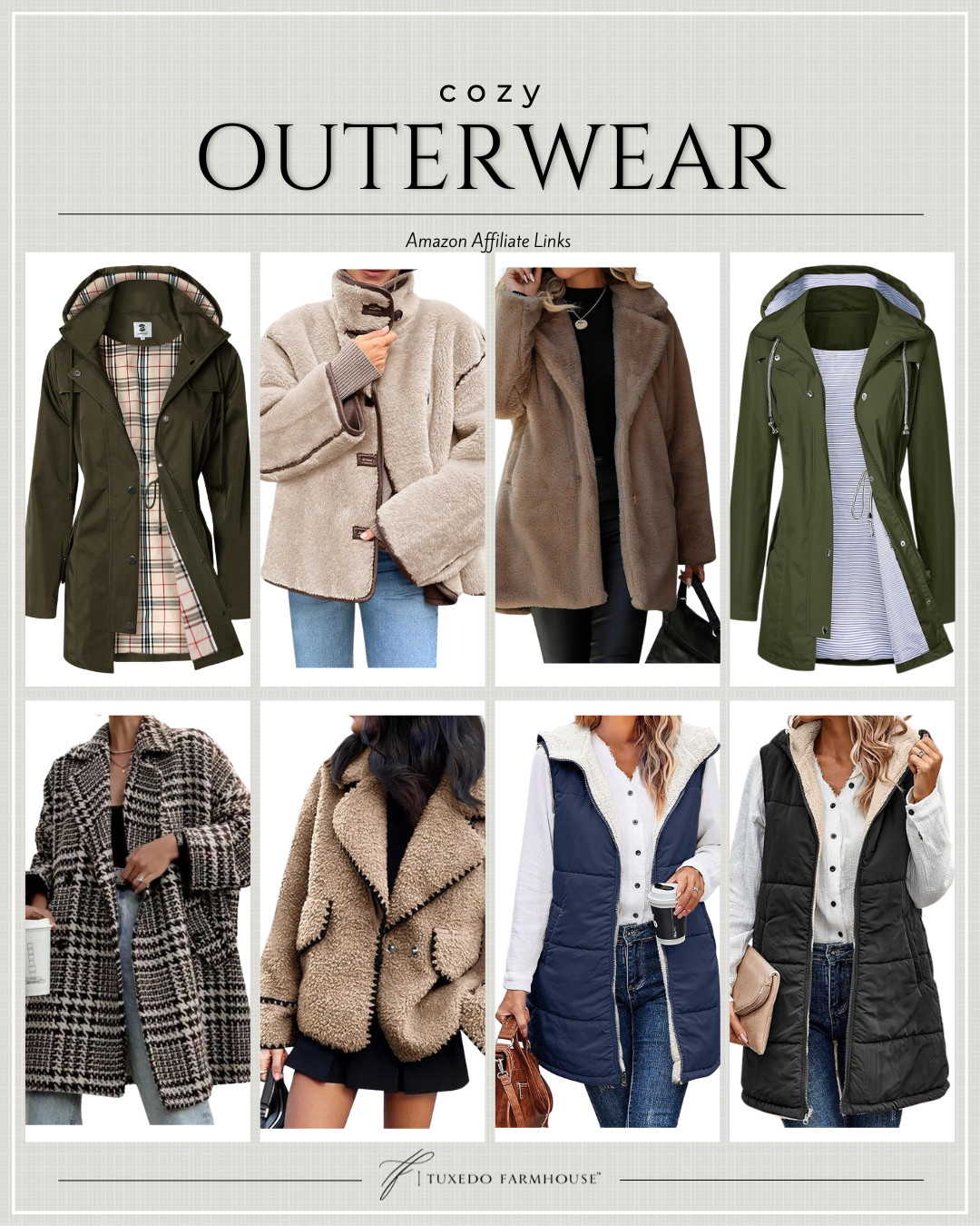 Stay cozy this season with these stylish outerwear picks! Perfect for chilly days. 🌬️🧥 #CozyOuterwear 

 #LTKSeasonal #LTKFindsUnder100