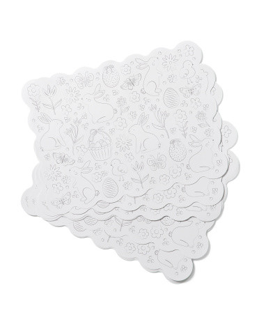 24ct Bunny Pattern Placemats | TJ Maxx