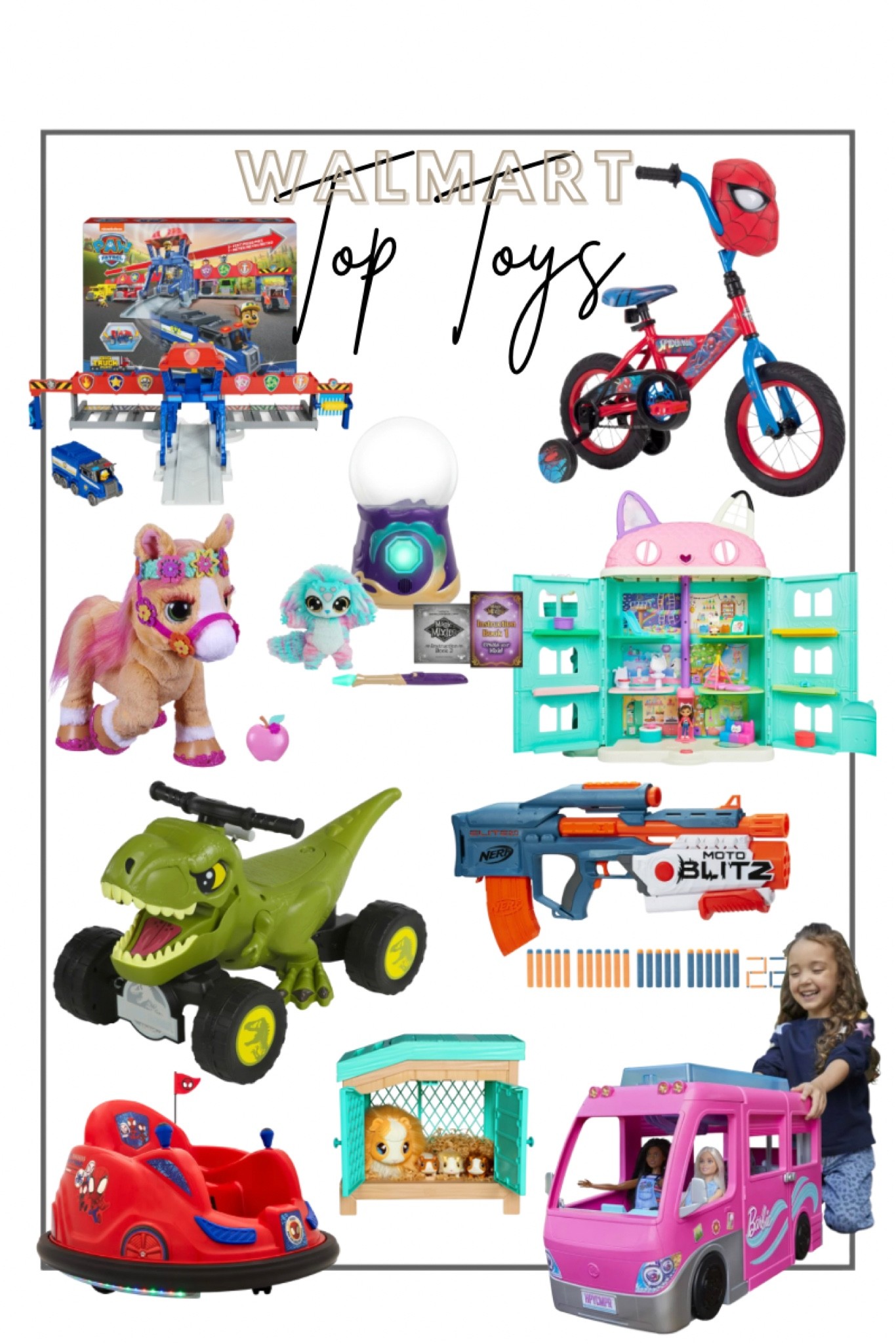 Walmart top toys. Kids gift guide


#LTKSeasonal #LTKsalealert #LTKHoliday