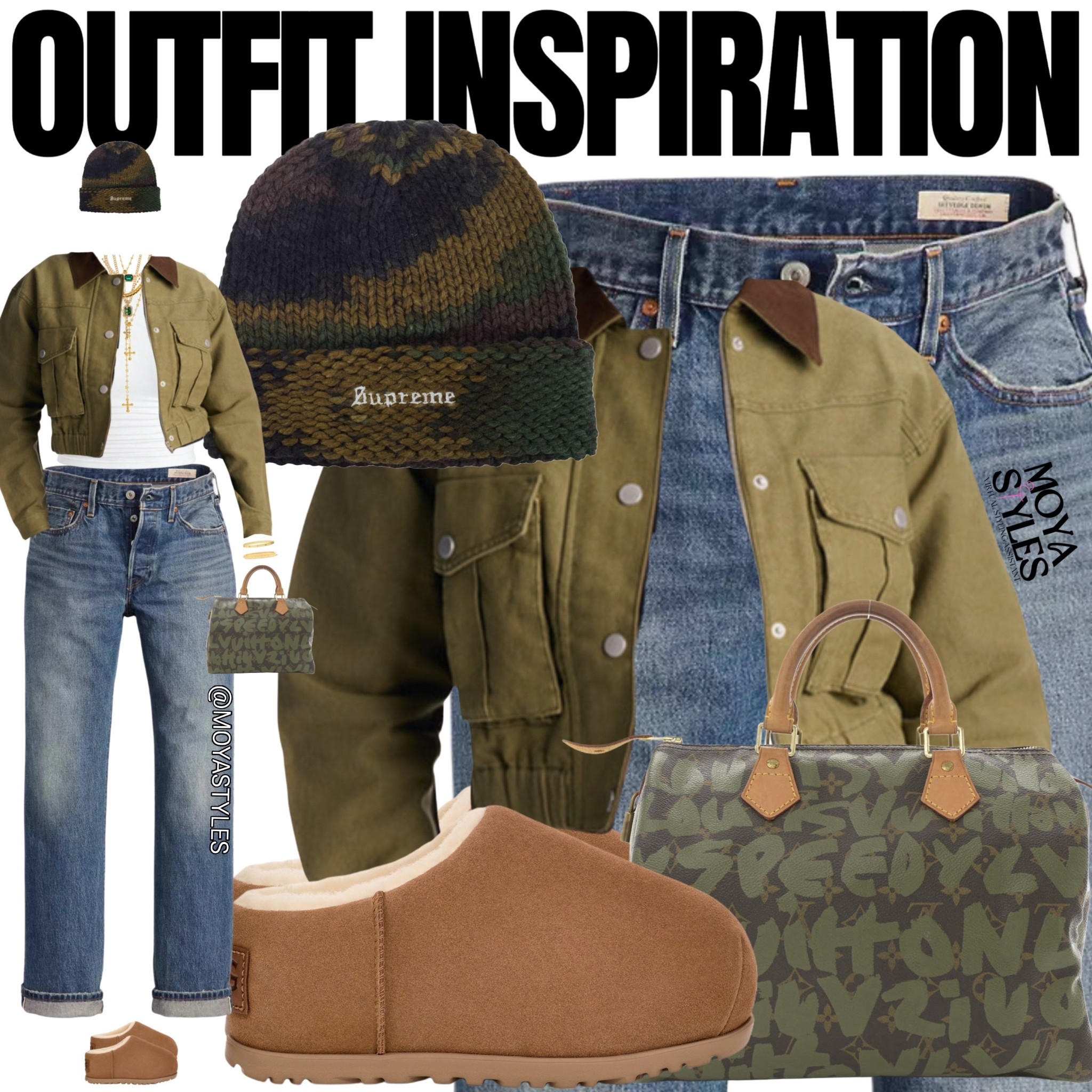 Outfit inspiration by Moya Styles ✨ The jacket is from Fashion Nova

#LTKootd