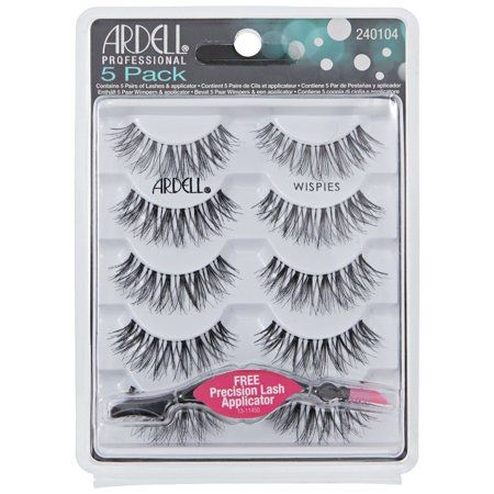 Ardell Wispies 5 Packs 68984 Black with Free Applicator | Walmart (US)