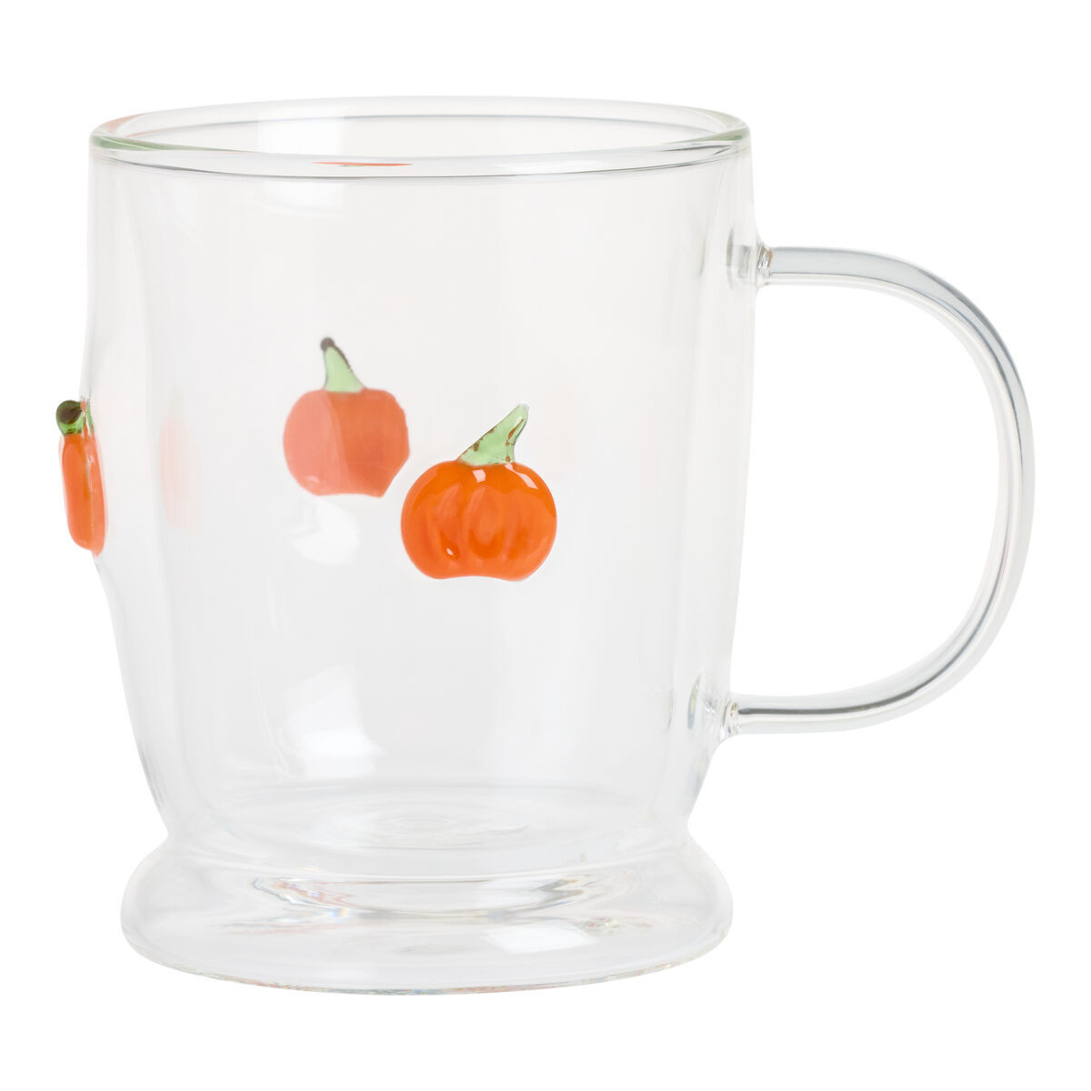 Charm Fall Inlay Double Wall Glass Mug by World Market | World Market