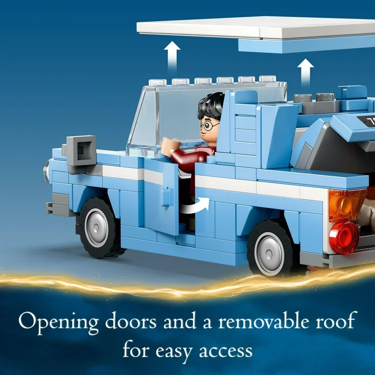LEGO Harry Potter Flying Ford Anglia, Buildable Car Toy with 2 Minifigures for Role Play, Harry P... | Walmart (US)