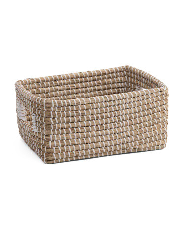 Rectangular Tote With Cut Handle | TJ Maxx