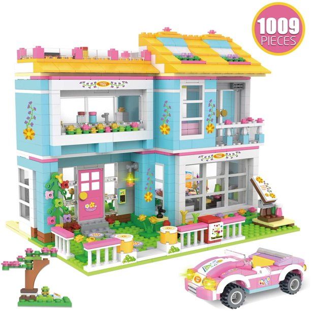 Exercise N Play 1009 Pieces Dollhouse Building Blocks Toys,Happy Family Party Creative Building B... | Walmart (US)