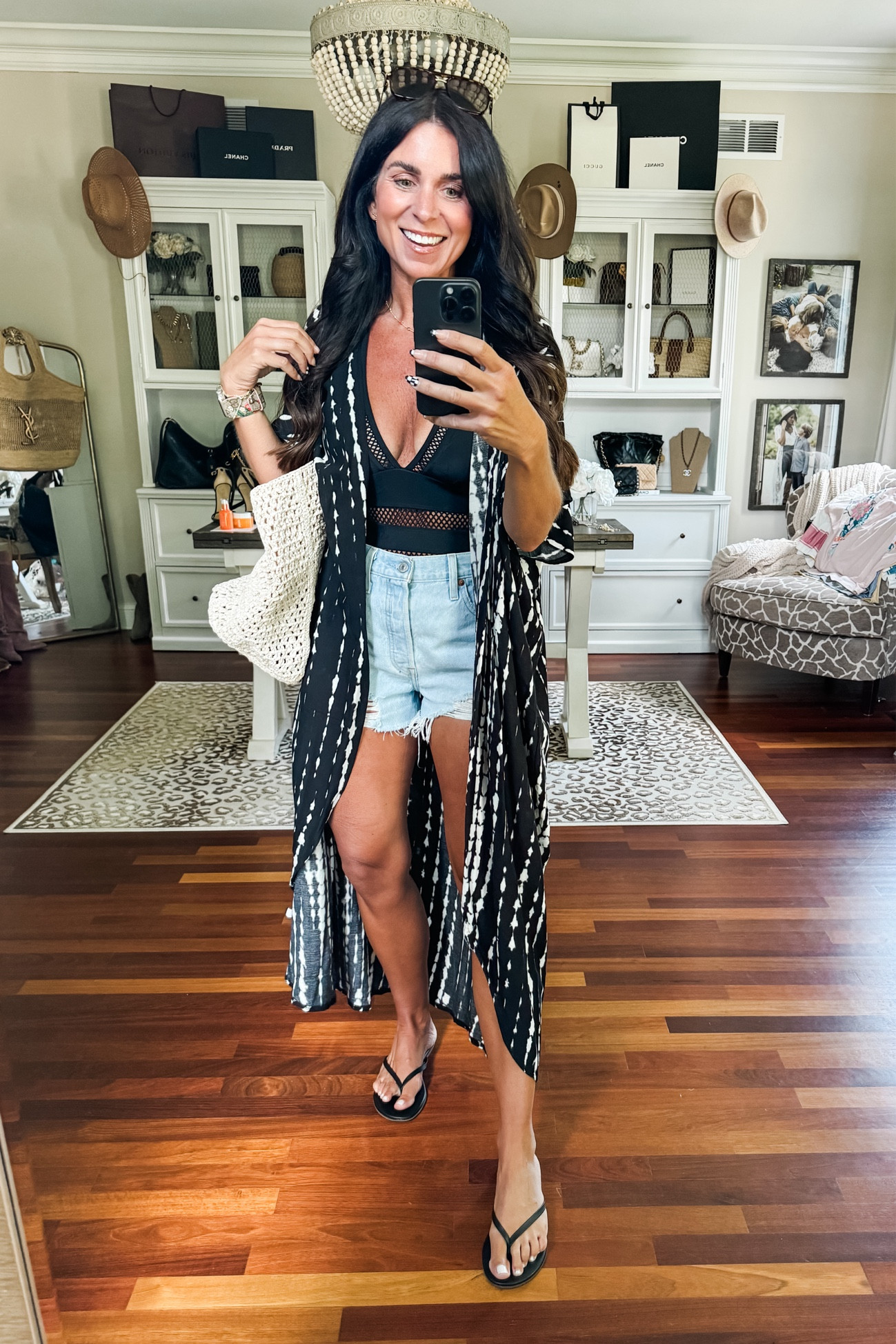 Pool day outfit
Small swimsuit
28 denim
Shorts 

#LTKSeasonal #LTKFindsUnder50 #LTKStyleTip