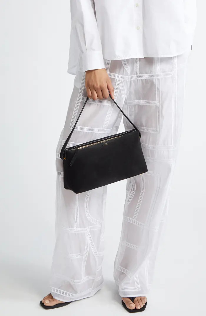 TOTEME Scoop Suede Clutch | Nordstrom | Nordstrom