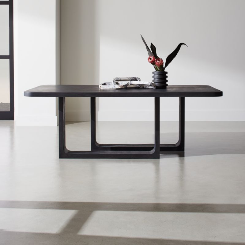 Anywhere Grey Dining Table | CB2 | CB2