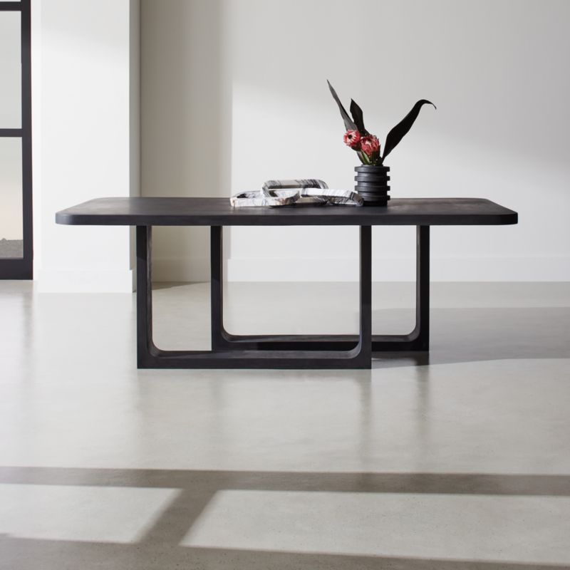Anywhere Grey Dining Table + Reviews | CB2 | CB2
