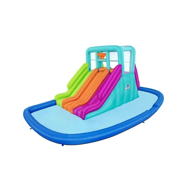 H2OGO! Triple Splash Kids Inflatable Water Park - 22' | Walmart (US)