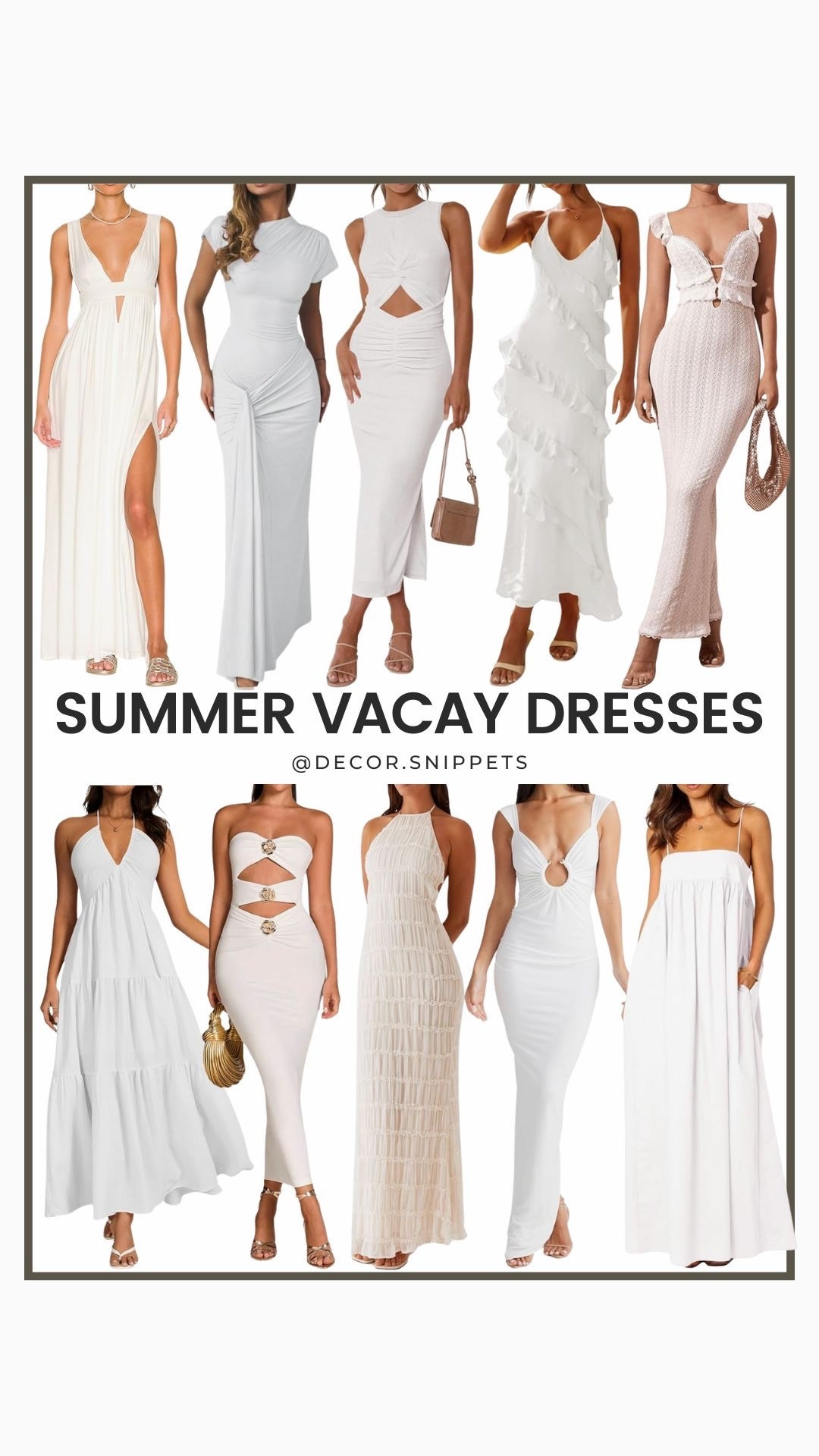 Happy Wednesday! ☀️🌴 Pack your suitcase with these dreamy summer vacation-ready dresses! From light, breezy maxis to fun flirty minis, this edit has all the sun-soaked, warm-weather styles you need. Perfect for beach days, refreshing cocktails by the shore, lazy city strolls, and those glowing golden-hour selfies you’ll love 📸✨ 🌊

Shop now!

#SummerVacayVibes #SunReadyStyle #ShopTheLook