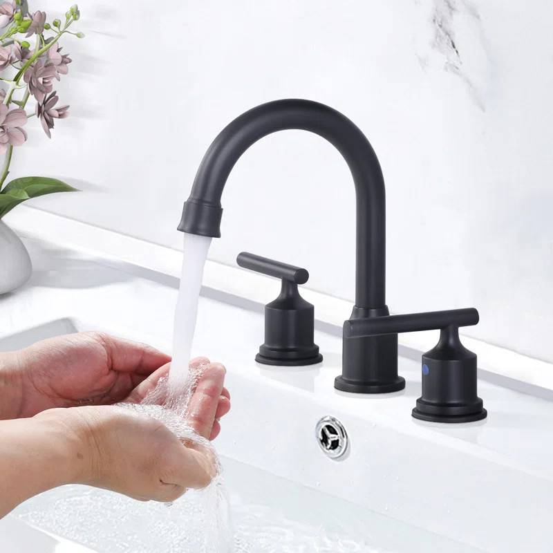 2-handle Bathroom Faucet with Drain Assembly | Wayfair North America
