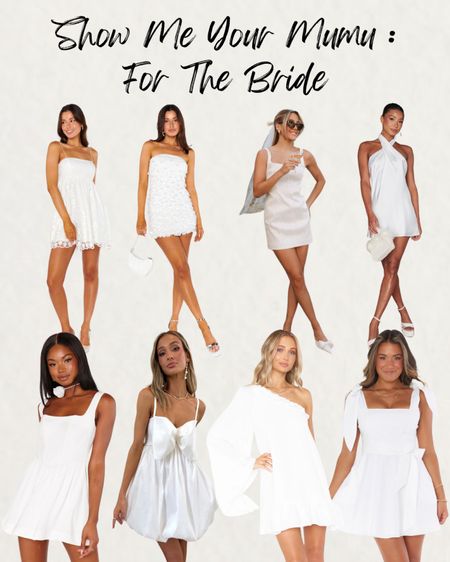 Show Me Your Mumu For The Bride Collectionn

#LTKStyleTip #LTKWedding #LTKSeasonal