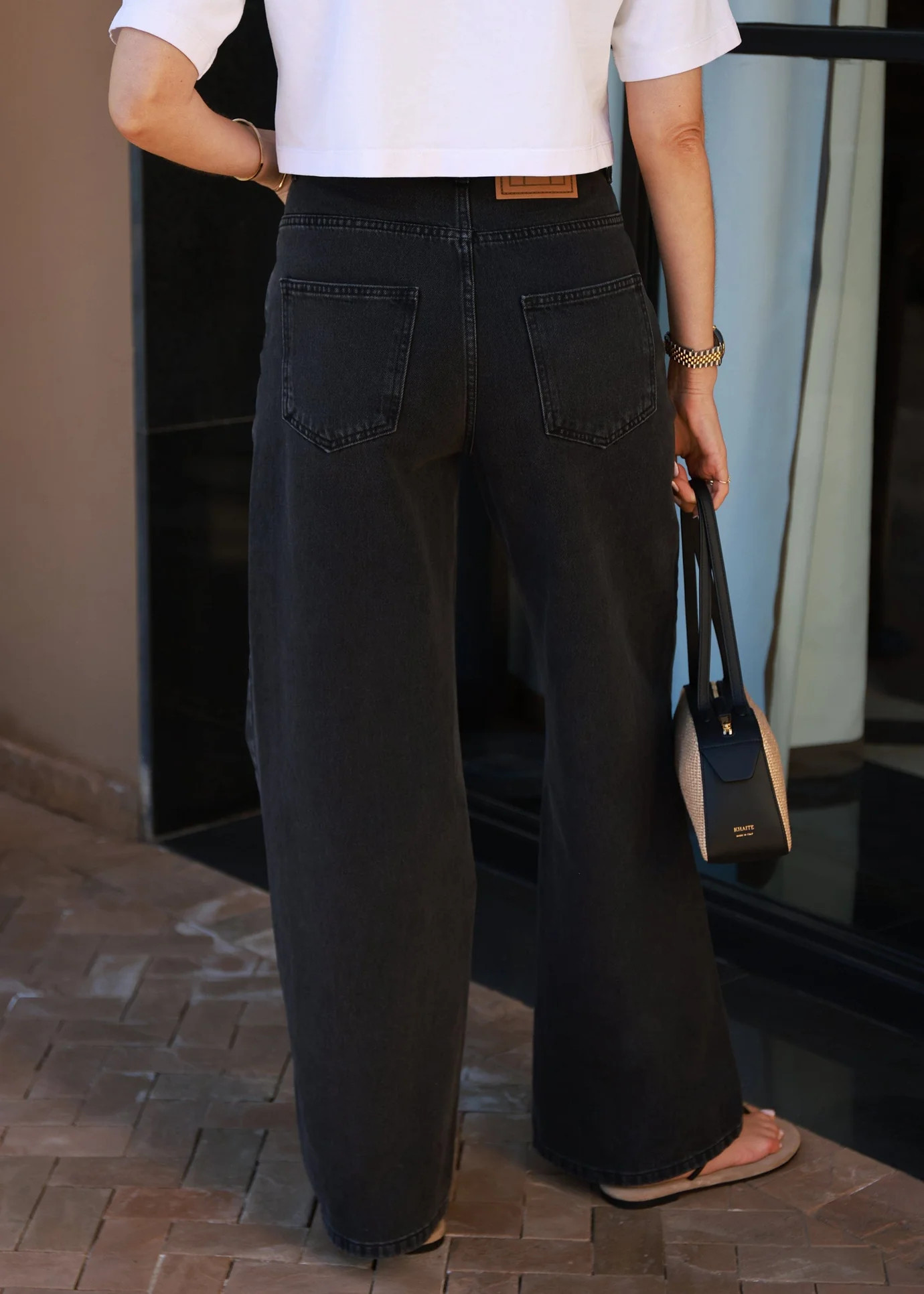 THE AVA JEAN - WASHED BLACK | WAT The Brand