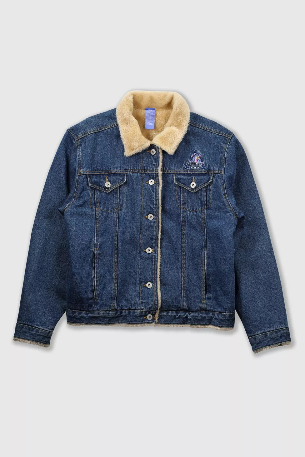 Vintage Y2K Disney Eeyore Lined Denim Jacket | Urban Outfitters (US and RoW)