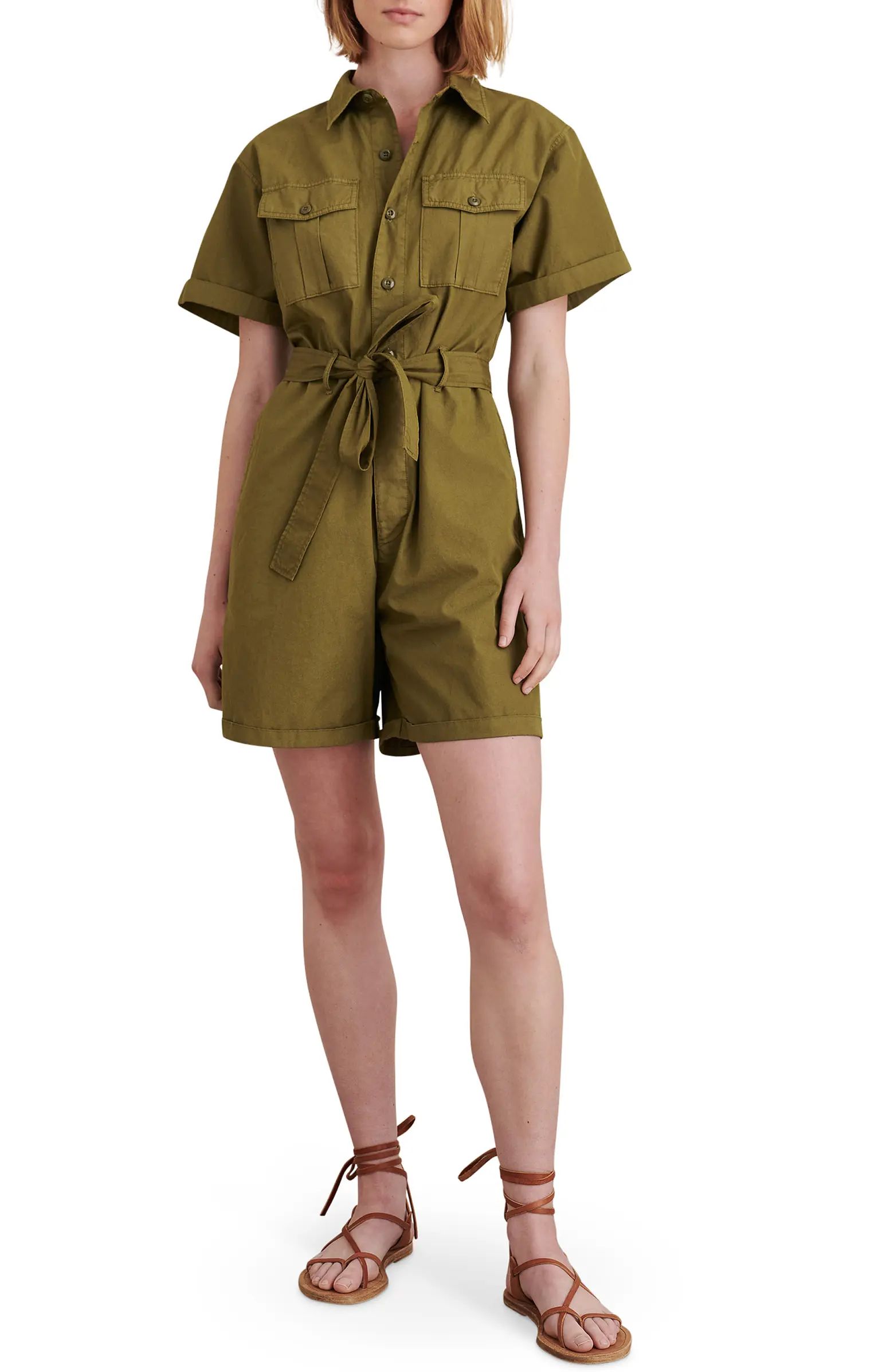 Alex Mill Safari Cotton Romper | Nordstromrack | Nordstrom Rack