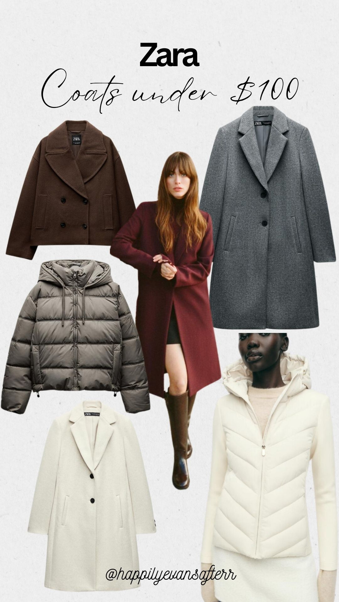 coats I am loving from Zara all under $100! 

 #LTKSeasonal #LTKFindsUnder100 #LTKStyleTip