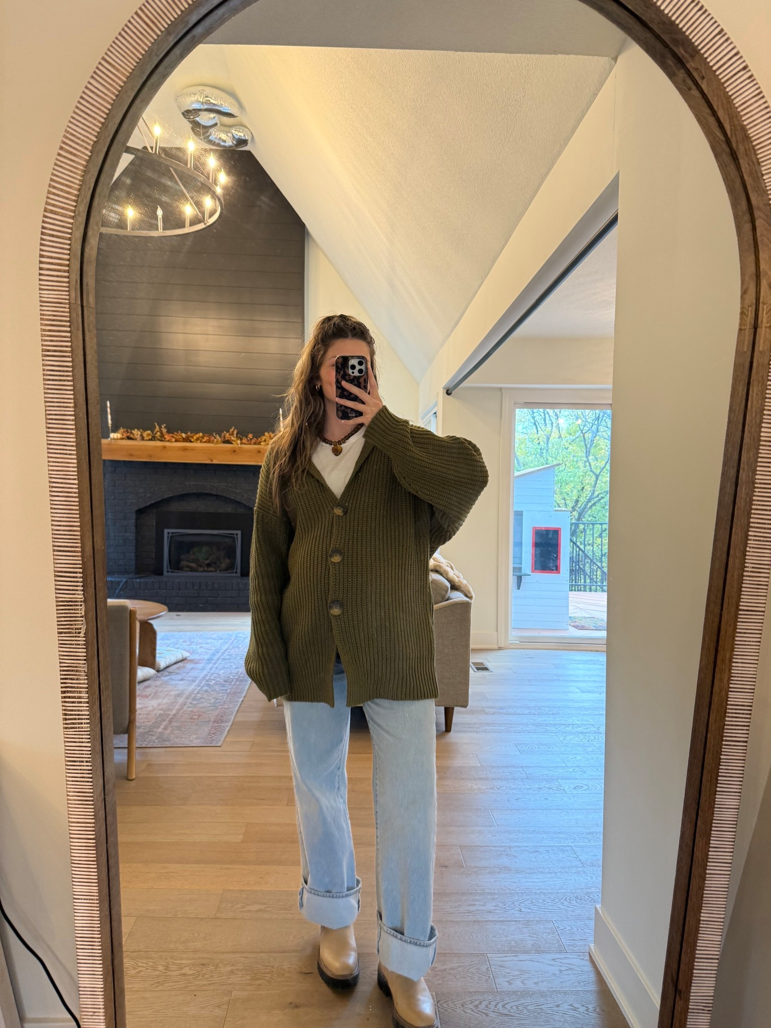 one of my favorites to repeat lately! wearing a small in tee and cardigan, fits oversized! On major sale! Sized up 3 in jeans for the bump! Linked similar colors of these boots in stock!



#LTKSeasonal #LTKBump #LTKSaleAlert