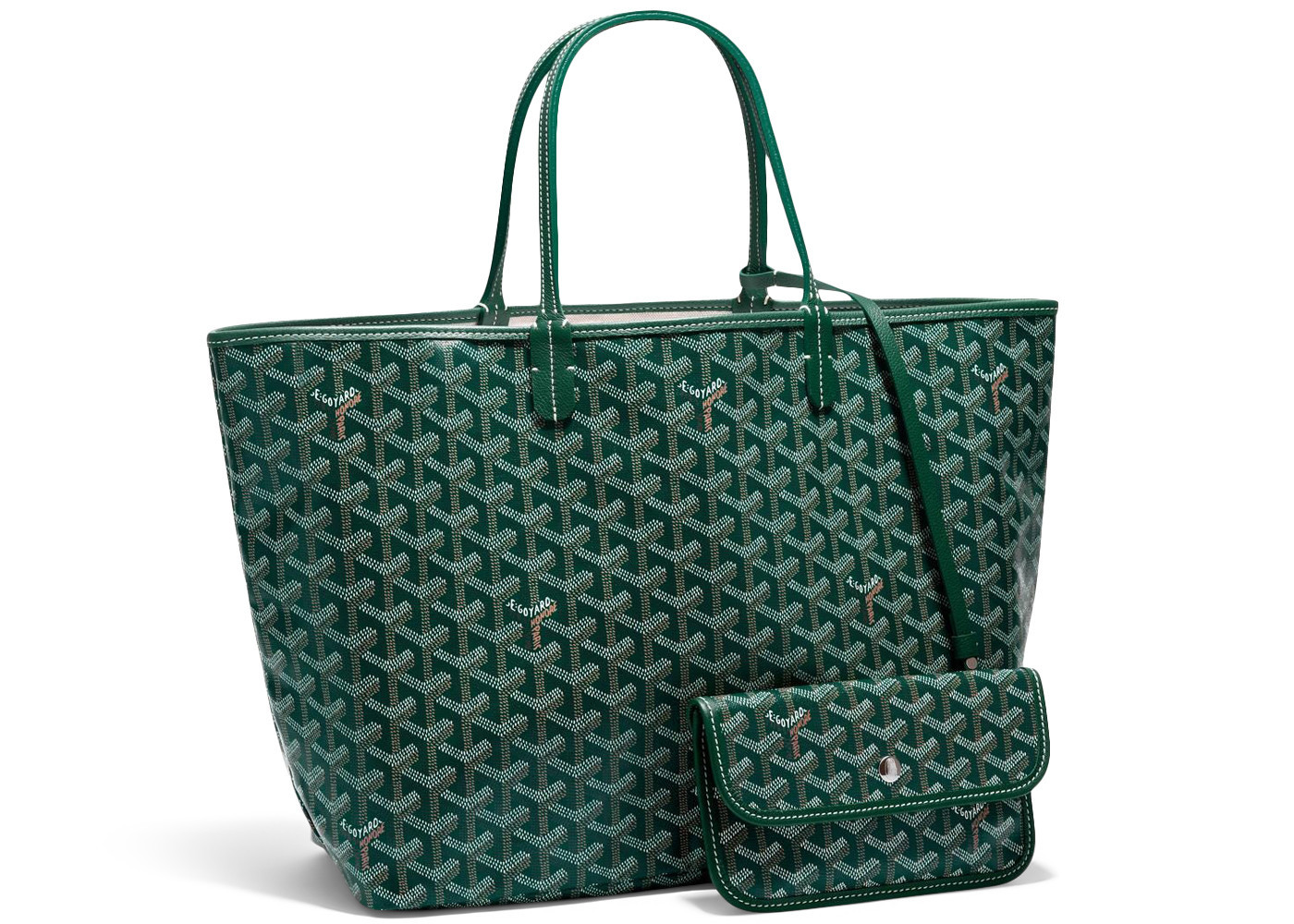 Goyard Saint Louis Tote PM Green | StockX