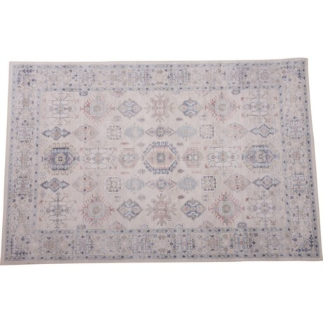 Loloi Boho Printed Flatweave Area Rug - 5’x7’6”, Mulit-Beige | Sierra